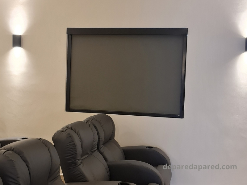 Persiana en Hermosillo enrollable fit para sala de cine total oscuridad