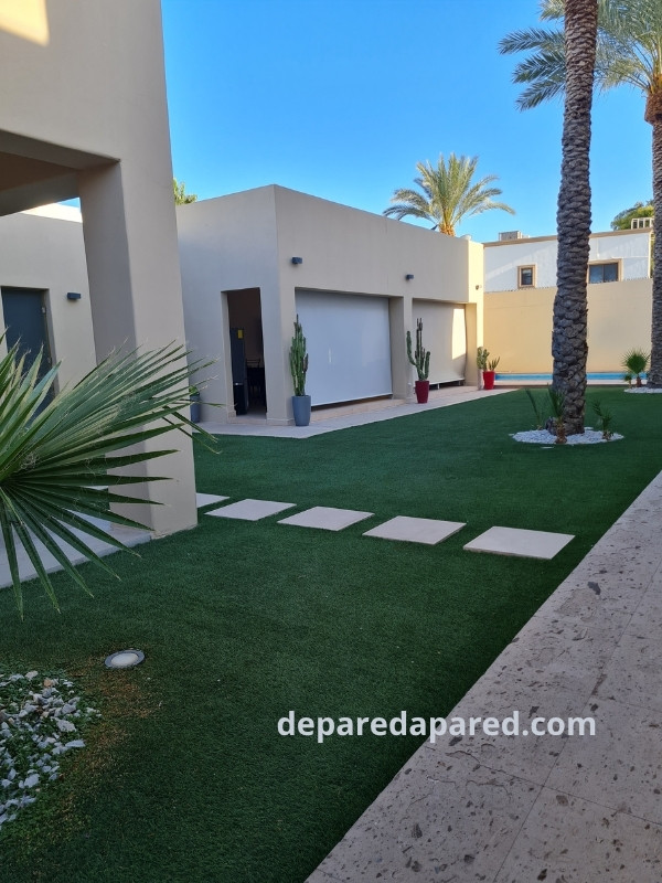 Toldo vertical en hermosillo gabin exterior terraza y asador sin sol